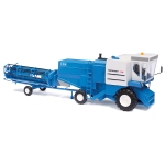 Busch 40183 - H0 - Mähdrescher E514 Fortschritt - blau